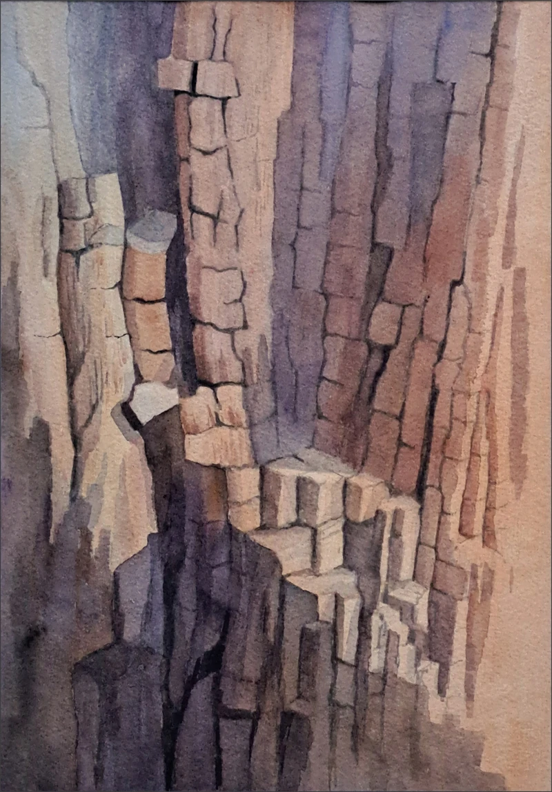 Arizona dream, akwarela, 21x29,7 cm